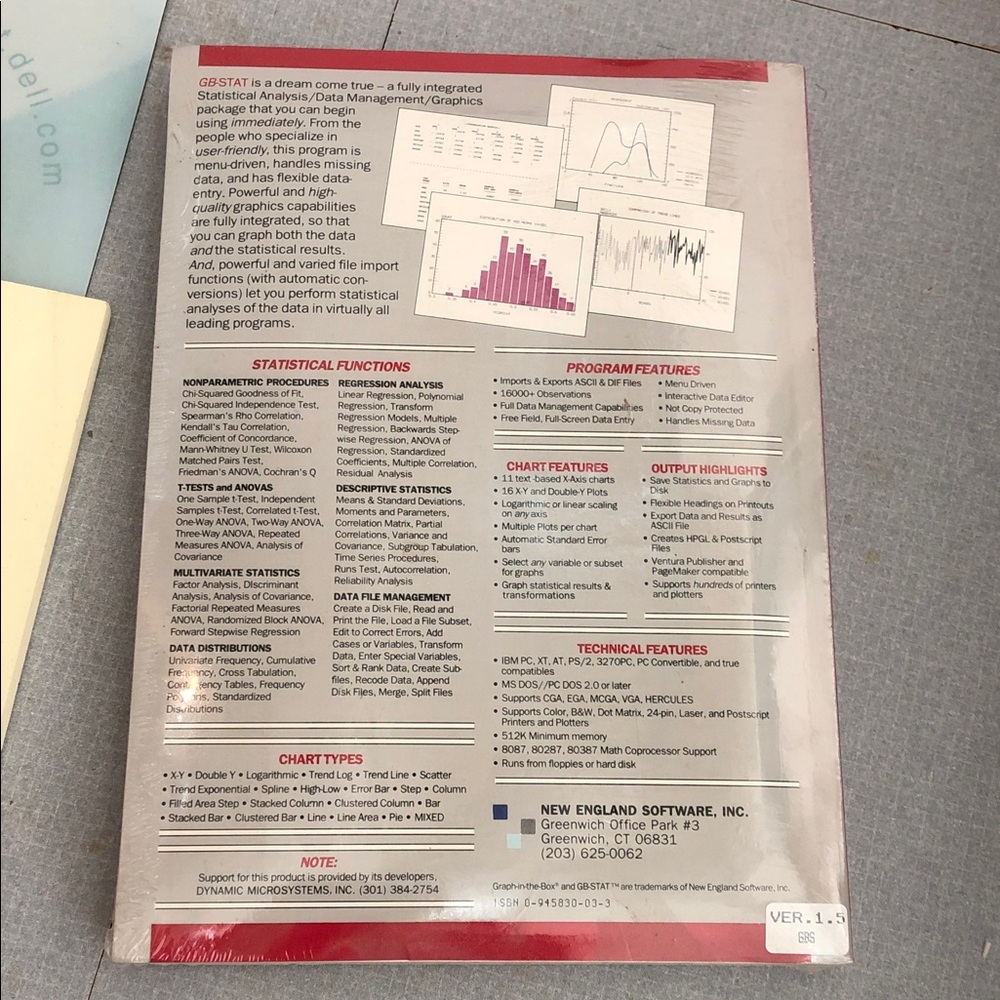 User-Friendly Computer Aided Statistics Software - Red - Picture 9 of 11